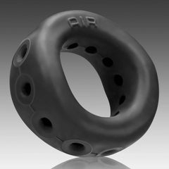 Close-up of AIR cock ring showing internal airflow ventilation holes throughout body