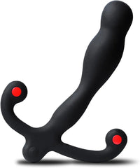 Aneros Eupho Syn V silicone prostate massager showing ergonomic curved shape and red tips