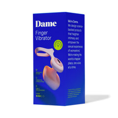 Angled view of Dame Fin Quartz 2.0 box showing front and side panels together