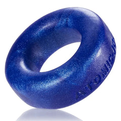 Angled detail view of COCK-T cockring highlighting smooth inner channel and flexible silicone