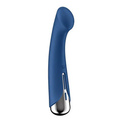 Angled side view of Spinning G-Spot 1 highlighting dual control buttons on handle
