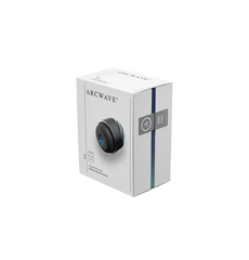 Arcwave Voy compact stroker in white retail box with product window and sleeve detail