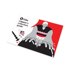 b-Vibe Masster's Collection Guide booklet with illustrated graphic cover design