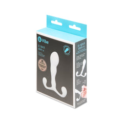 b-Vibe P-Spot Slim X retail box front, light blue and dark packaging with product silhouette