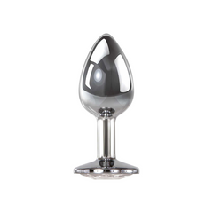 Adam & Eve Clear Gem Anal Plug Medium