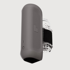 The Handy 2 ClickOn sleeve system and built-in mounting screws for hands-free use