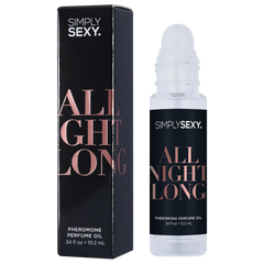 SIMPLY SEXY PHEROMONE PERFUME OIL ROLL-ON - ALL NIGHT LONG - 0.34 floz | 10.2mL