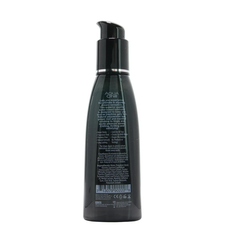 Back label of Aqua Chill lubricant showing ingredients and product details