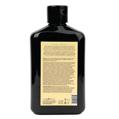 Back label of Hemp Seed at Night Bubble Bath showing directions and ingredients