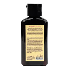 Back label of Hemp Seed at Night Wild Pink Rose Massage Oil showing ingredients and directions