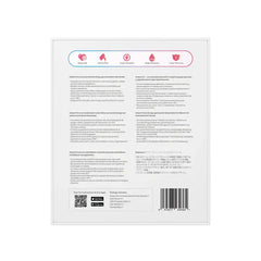 Back of Solace Pro retail box displaying multilingual product details and QR code