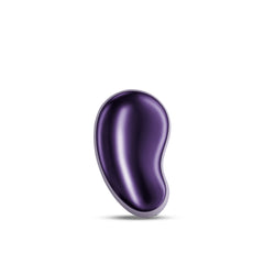 Back view of Tresor stimulator in glossy metallic deep purple smooth finish