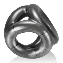 OXBALLS TRI-SPORT Steel FLEXtpr triple cock ring sling