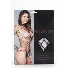 Be Wicked Dancing All Night bodysuit retail packaging with fabric swatch detail