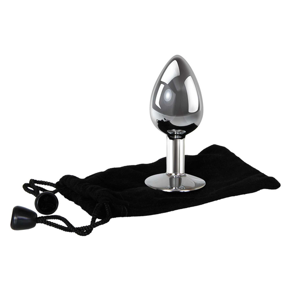 Adam & Eve Clear Gem Anal Plug Small