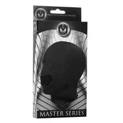 Blow Hole Hood retail packaging from Master Series, labelled Hood with Mouth Opening
