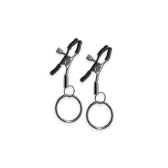Bound C2 gunmetal nipple clamps with adjustable screw tension and silver O-rings, pair