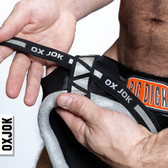 BULGER, the big pouch jock, BLACK IRON, SMALL - Dreamy Desire