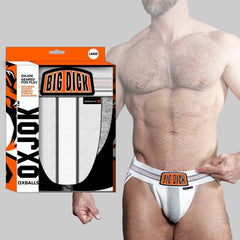 BULGER, the big pouch jock, WHITE SNOW, X-LARGE - Dreamy Desire