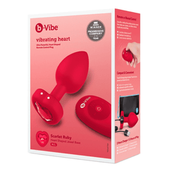 VIBRATING HEART PLUG M/L - Dreamy Desire