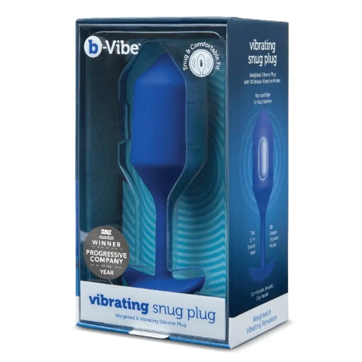 VIBRATING SNUG PLUG 4 | NAVY - Dreamy Desire