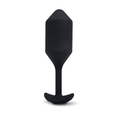 VIBRATING SNUG PLUG 4 | BLACK - Dreamy Desire