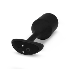 VIBRATING SNUG PLUG 4 | BLACK - Dreamy Desire