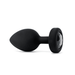VIBRATING JEWEL PLUG | XXL | BLACK - Dreamy Desire