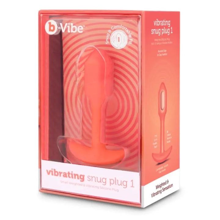 b-Vibe Vibrating Snug Plug 1 - Dreamy Desire