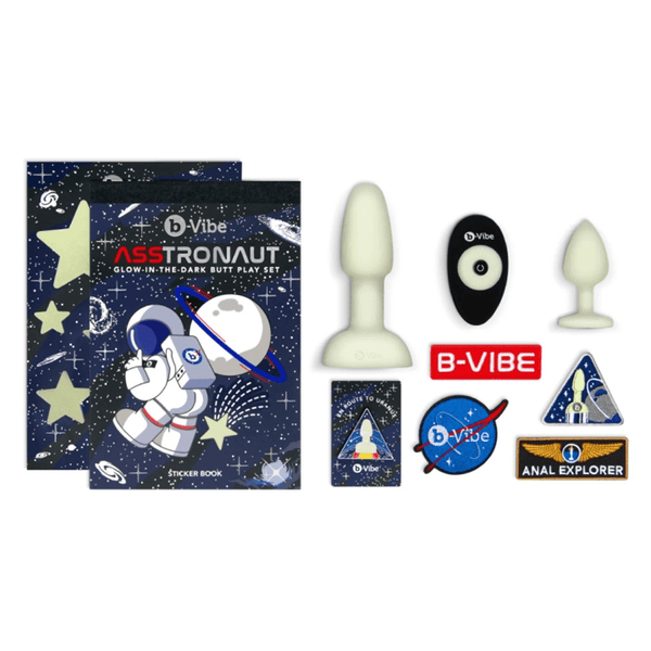 ASSTRONAUT GLOW-IN-THE-DARK BUTT PLAY SET - Dreamy Desire