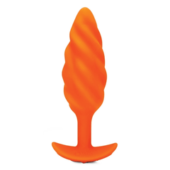 SWIRL TEXTURE PLUG | ORANGE - Dreamy Desire
