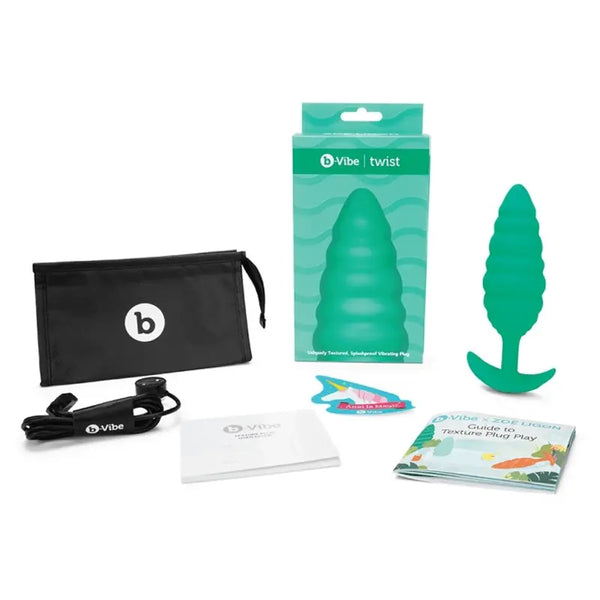 TWIST TEXTURE PLUG | GREEN - Dreamy Desire