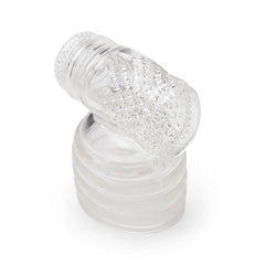 LE WAND CLEAR MALE MASTURBATOR WAND ATTACHMENT