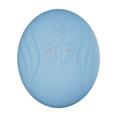 SVibe Snail JOVI Arc Couples Ring, blue haze