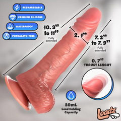 Jock Loadz Squirting Dildo, view 5