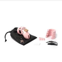 CB-6000S kit laid out with storage pouch, keys, rings, and spacers