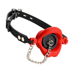 Master Series Plugged feeding gag, view 2