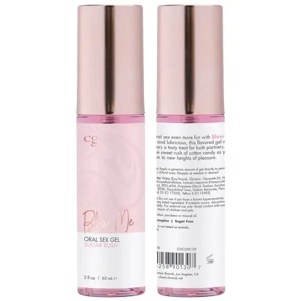 CG Lubes CG Blow Me Oral Sex Gel Sugar Rush 2 Oz