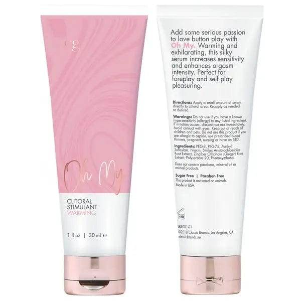 CG Oh My Warming Clitoral Stimulant 1 Oz - Dreamy Desire