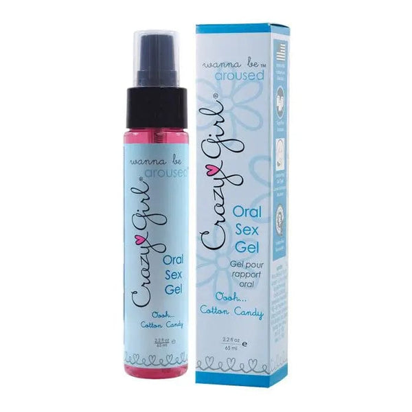Classic Brands Lubes Crazy Girl Oral Sex Gel Cotton Candy