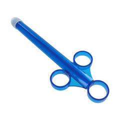 CleanStream One Shot Launcher in translucent blue with three-ring finger grip handle
