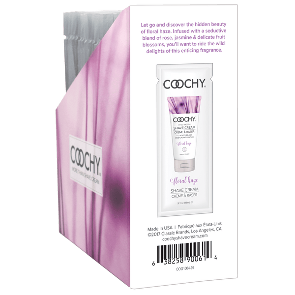 Shave Cream - Floral Haze 24pc | 15ml - Foil - DISPLAY - Dreamy Desire