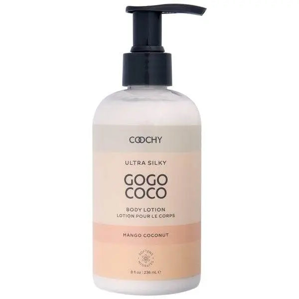 Coochy Ultra Silky GoGo Coco Body Lotion in Mango Coconut, 8 fl oz pump bottle
