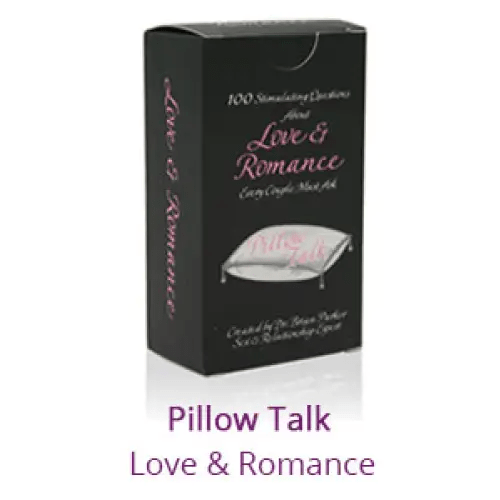 copulus love & romance pillow talk card game box
