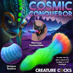 Cosmic Conqueror feature image showing unique texture detail and harness-compatible use in lifestyle context