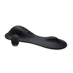 Cowgirl Rodeo Rumbler rideable silicone sex machine in black with wireless remote