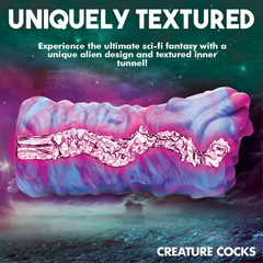 Cross-section cutaway of Cyclone stroker revealing uniquely textured inner tunnel channel