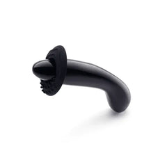 Crystal G Wand with textured silicone ring accessory fitted near the tapered tip
