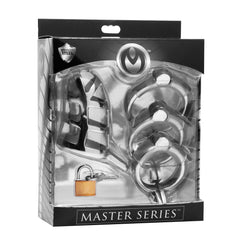 Master Series Detained chastity cage, view 4