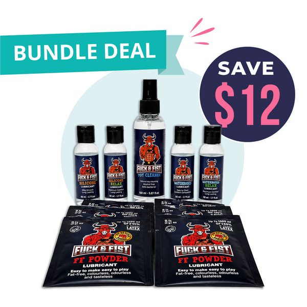 Fuck & Fist Lubricant + Toy Cleaner Value Bundle